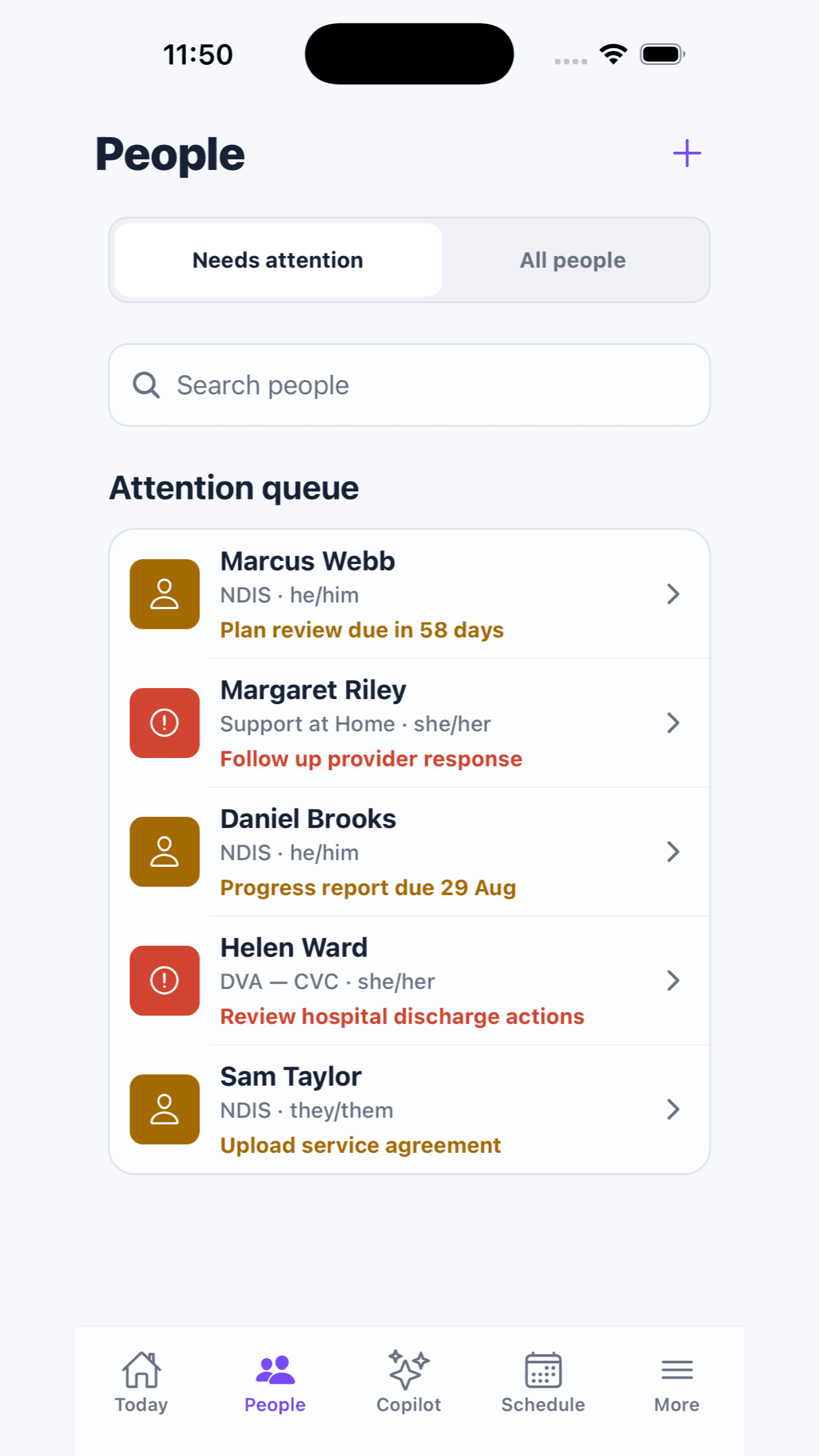 Elimo participant context